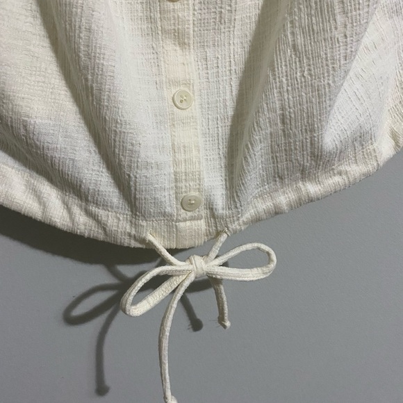 Madewell Texture & Thread Off the Shoulder Top - Picture 8 of 8